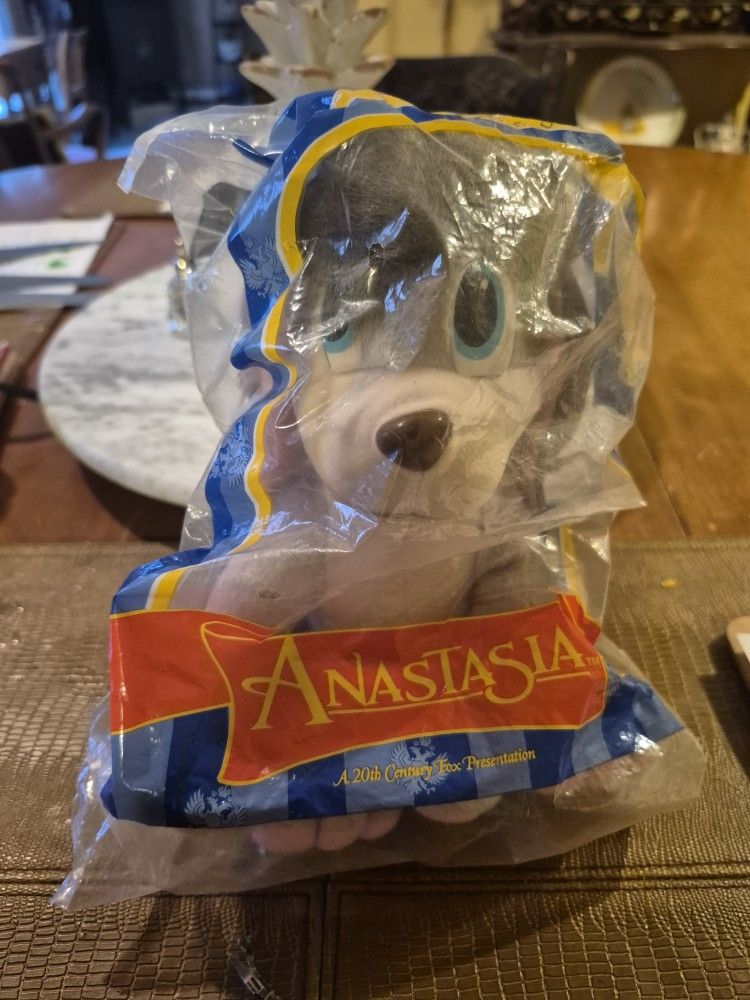 1997 Anastasia Pooka Disney Toy New and sealed factory package