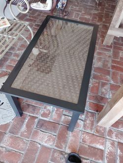 Glass Coffee Table 