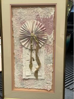 Vintage 3d art framed