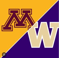 PARKING PASS LOT E-1A UW HUSKIES VS MINNESOTA GOLDEN GOPHERS