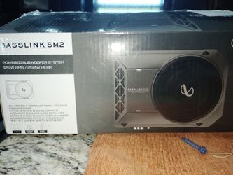 Infinity Basslink SM2- Powered, 8” Underseat Subwoofer with Remote Control