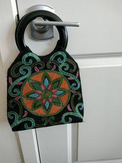 Beautiful Antique hand-made- purse