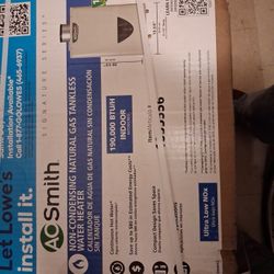 Tankless Water Heater 