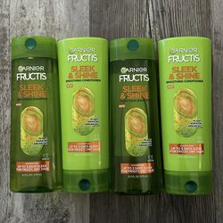 Garnier Fructis Sleek & Shine Shampoo & Conditiner $4 Each Set