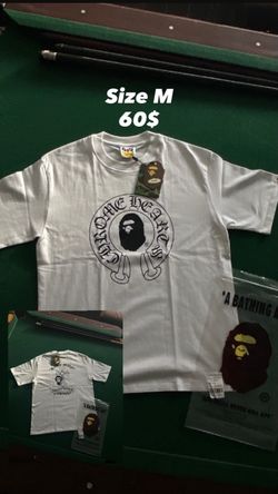 White Chrome Bape Tee