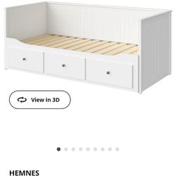 Ikea Hemnes Daybed/double Bed With Drawers