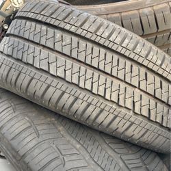 185/65/15 I got four tires in good condition they have about 50% to 70%