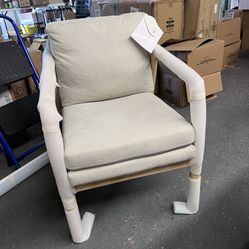 New Modern Accent Chair Beige Color See Pictures For Dimensions 