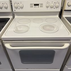 GE TrueTemp Electric Range 