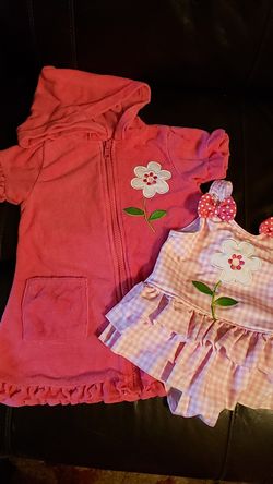 Girls 12 month 2 piece swimsuit set