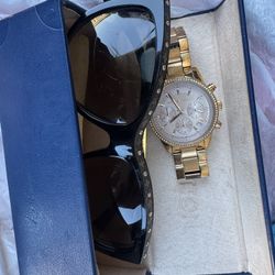 LV Shades And MKors Watch 