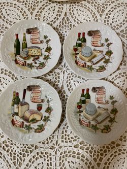 Cheese plates Limoges French