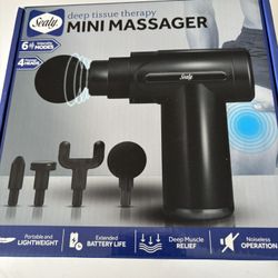 Sealy Deep Tissue Therapy Mini Massager No batteries needed rechargeable.