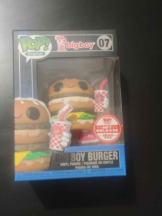 Funko Pop #07 Big boy burger NFT Release