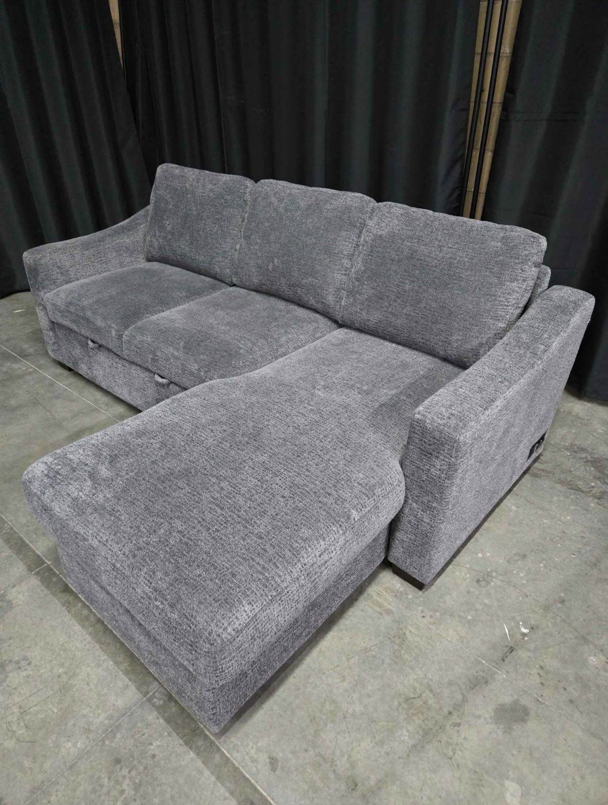 Coddle Aria Fabric Sleeper Sofa with Reversible Chaise *FREE DELIVERY 🚚*