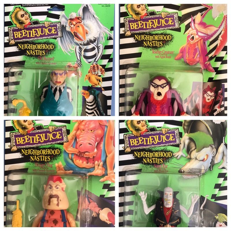 Beetlejuice Neighborhood Nasties Figure Set