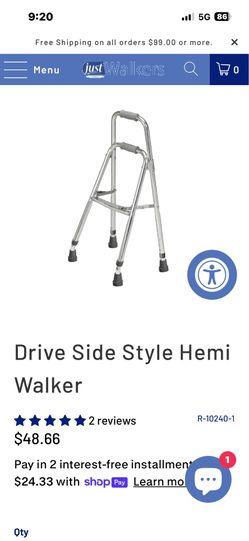 Side style hemi walker
