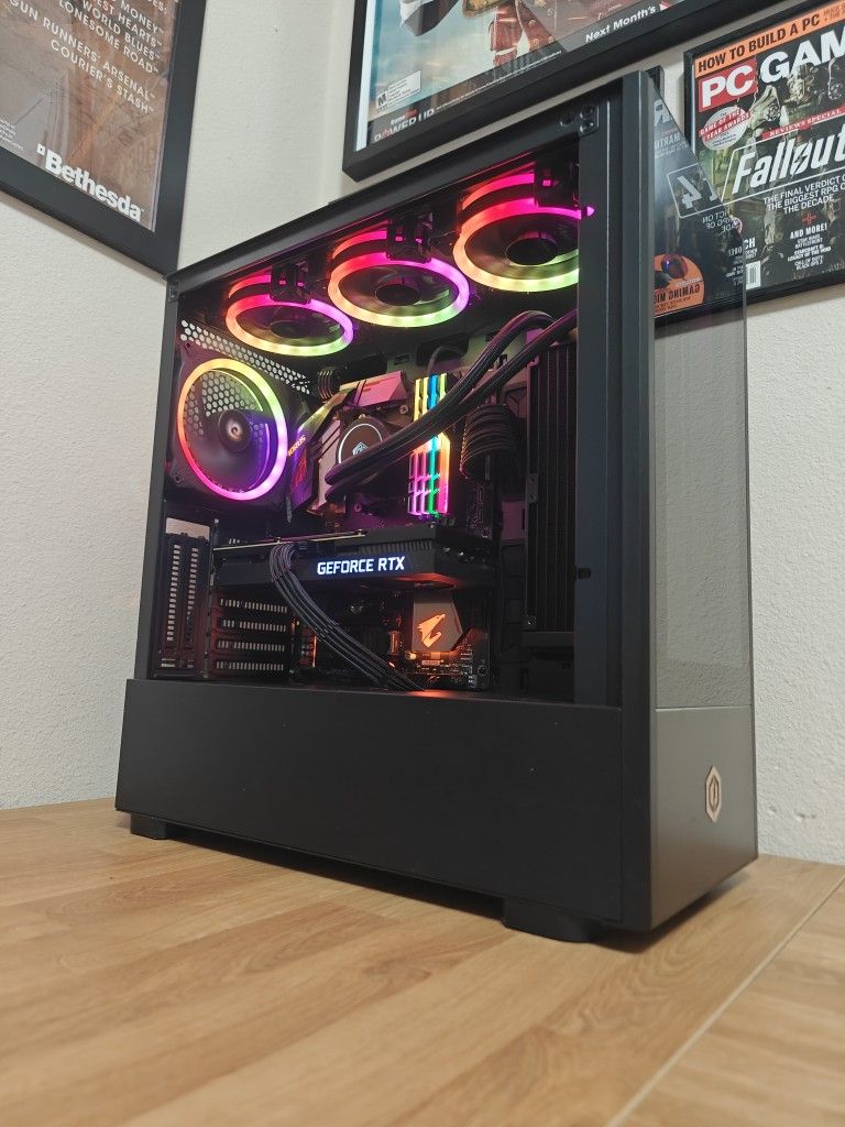 Custom Gaming PC Desktop Controller Computer AMD Ryzen 4500, Nvidia RTX 3070, 32GB DDR4, Water Cooling Tag Corsair Gigabyte Asus PS4 PS5 Xbox