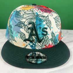 Oakland A’s 9FIFTY Floral Snapback by New Era – Limited Edition
