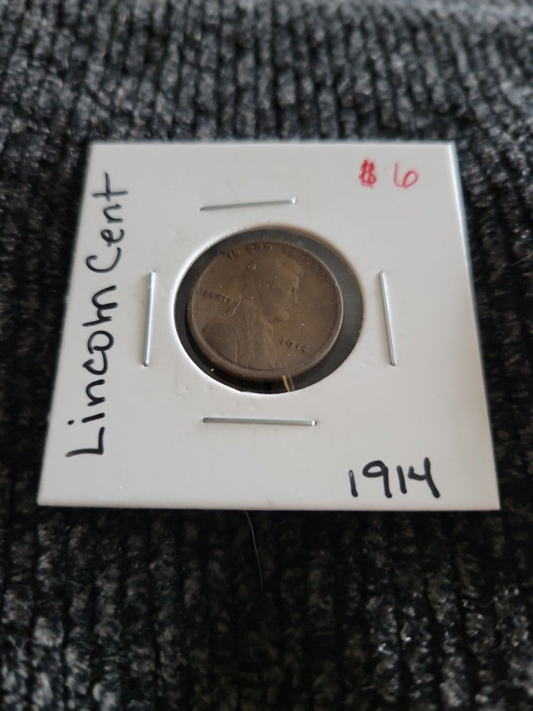 1914 Lincoln Wheat Cent 
