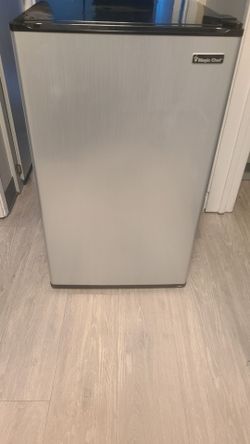 Magic Chef Stainless Steel Mini-fridge 32 Inches High