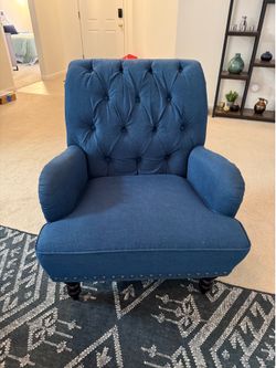 Blue Armchair