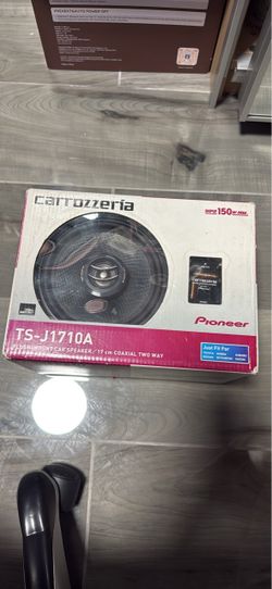 Pioneer Carrozzeria TS-J1710A 17cm Coaxial 2-Way Flush-Mount Speakers / New