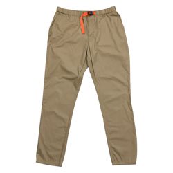 Patagonia Organic Cotton Lightweight Gi Pants XL Mens Beige Belt Hiking Camping