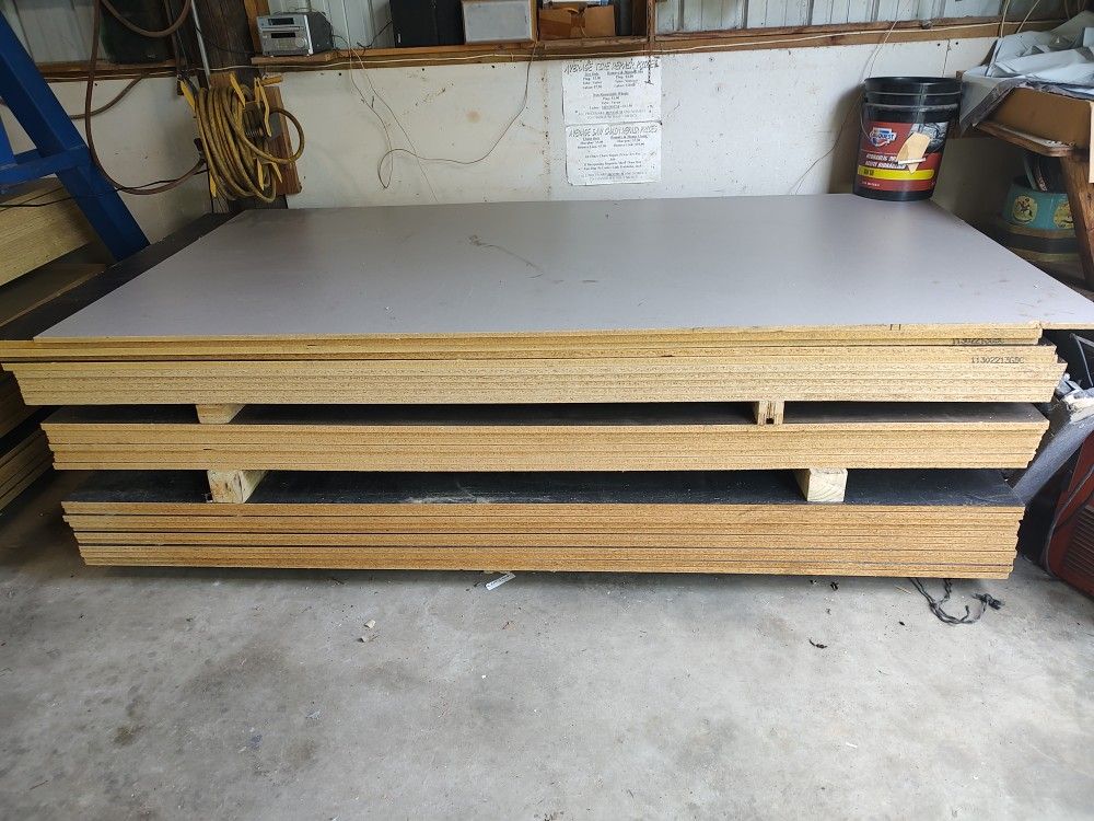 3/4" Laminated Particle Board (Cabinet Grade) 4x8ft