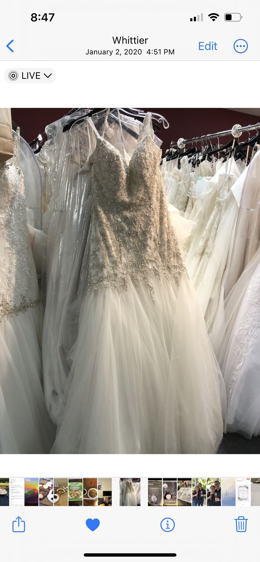 Wedding Dress Size 10