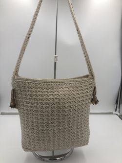 SAK Crochet Hobo Bag