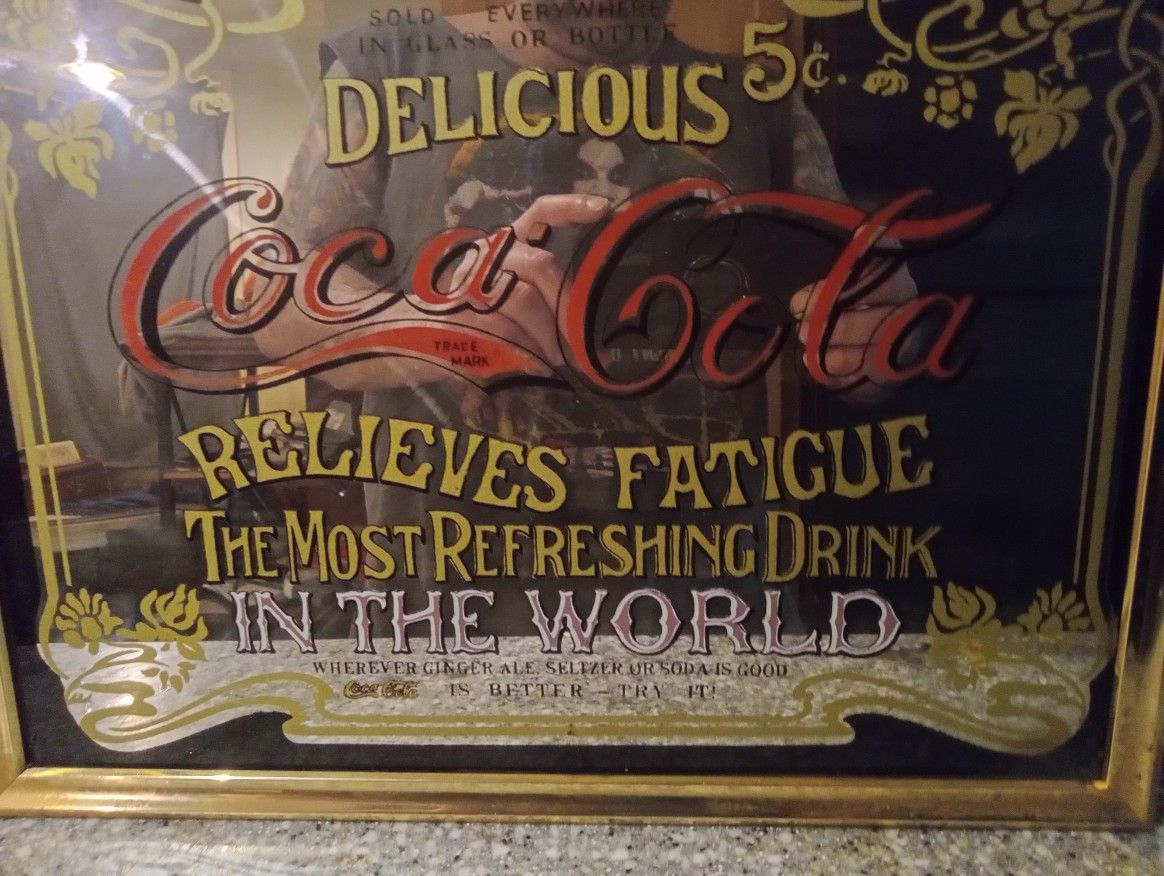 Old Coca-Cola Mirror Classic