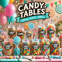 Candy Table Setup for Parties & Events - Full Service!