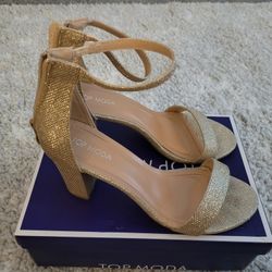 Sparkly Champagne Heels 