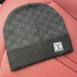 Black LV Beanie 