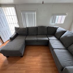 Grey Couch Sectional