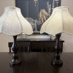 ✨ Elegant Vintage-Style Table Lamps – Set of 2 ✨ 