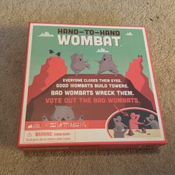 HAND TO HAND WOMBAT BOARD GAME 