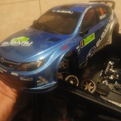 1/10 Scale  Rc Car Carbon Fiber And Metal,  Trades!