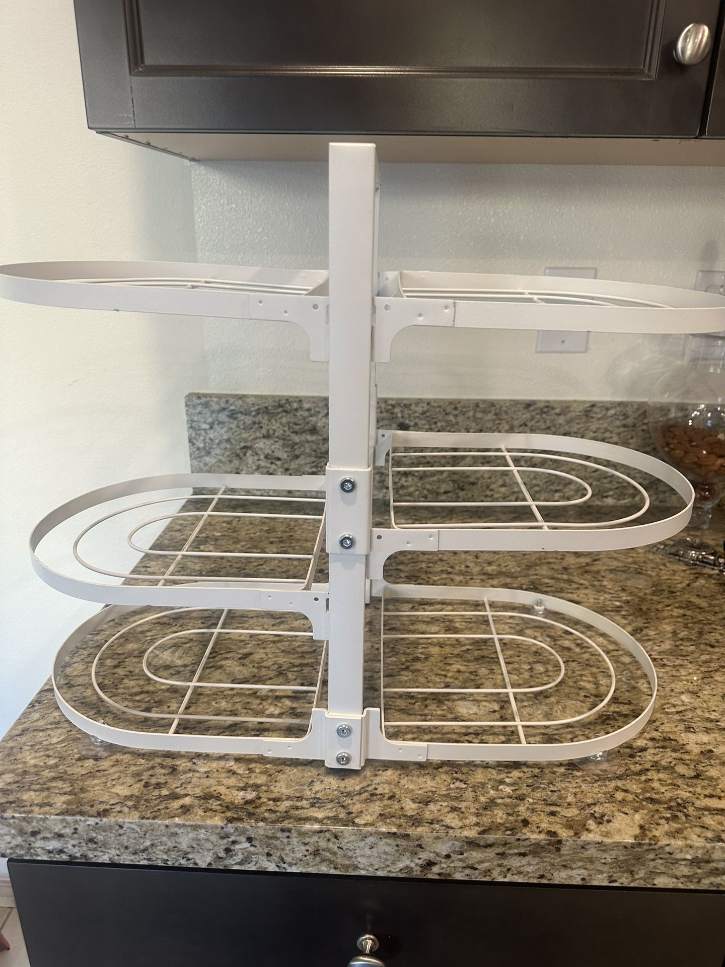 PXRACK Pots And Pans Organizer For Cabinets 6 Tiers