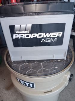 Brand new AGM BATTERY DURALAST