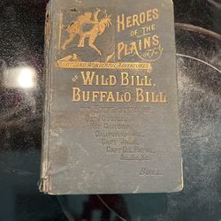 Heroes Of The Plains Rare 1883 Hardcover 