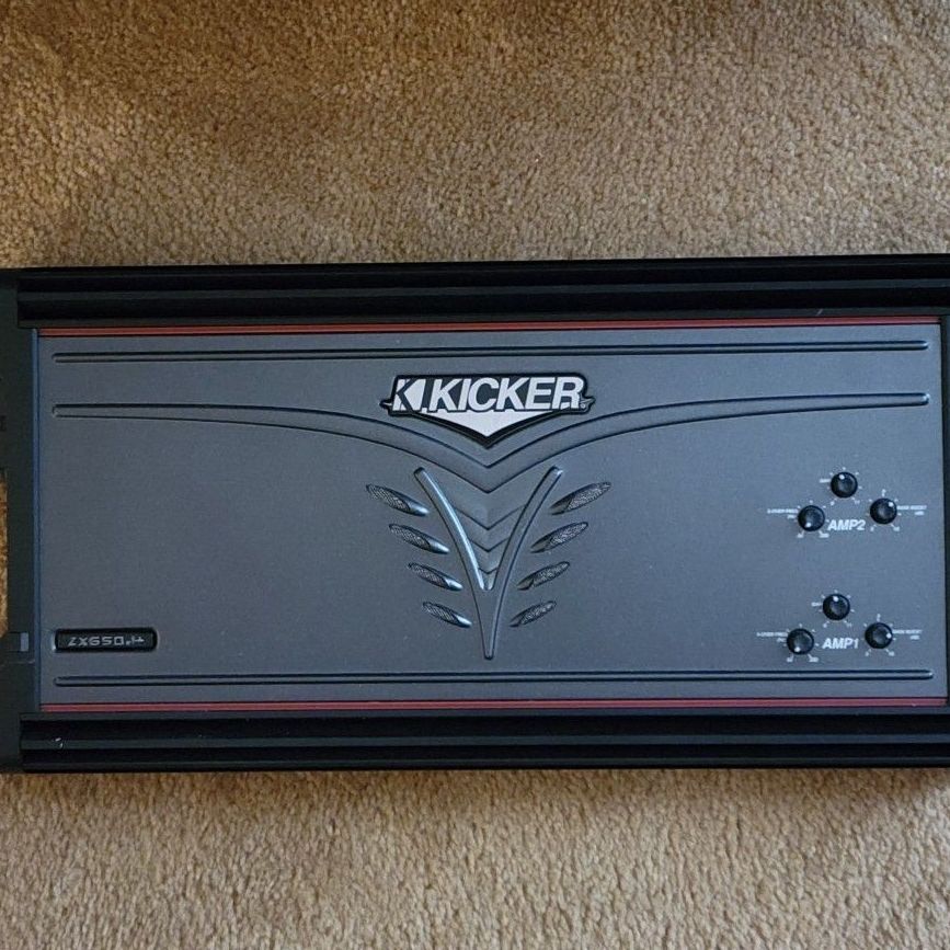 Kicker Amplifier *Trades Considered*