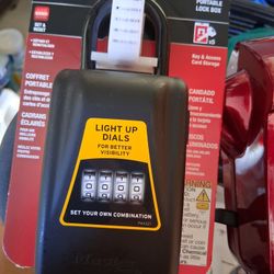 Master key box with lighted dial brand new
