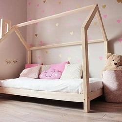 Custom kids house bed Frame