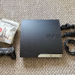 Sony PS3 Slim + 5 Games