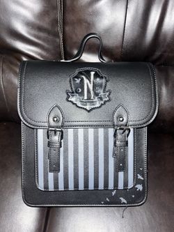 Wednesday Backpack And Funko Pop