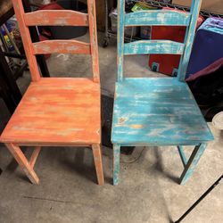 Wooden Chairs 