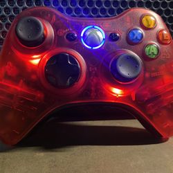 Custom Xbox 360 Controller Hall Effect Joysticks LEDs 