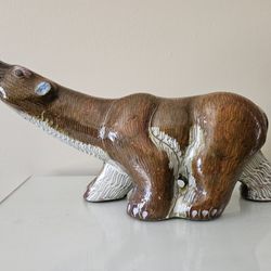Ceramic Bear Figurine